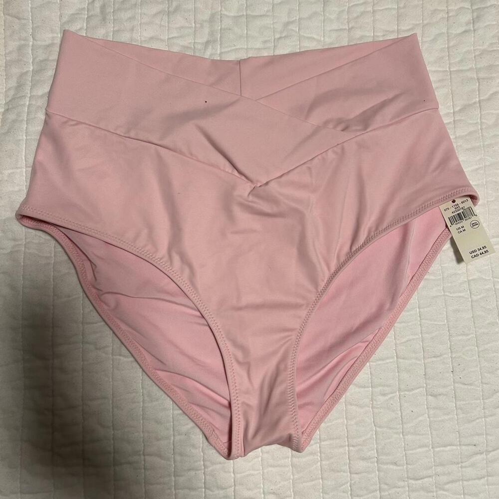 💖 BNWT Aerie High Waisted Bikini Bottoms - Size M 💖